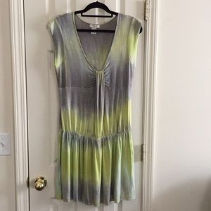 Vertigo Tye Dyed Drop Waist Dress